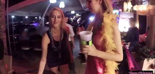  Cock gobbling party teens